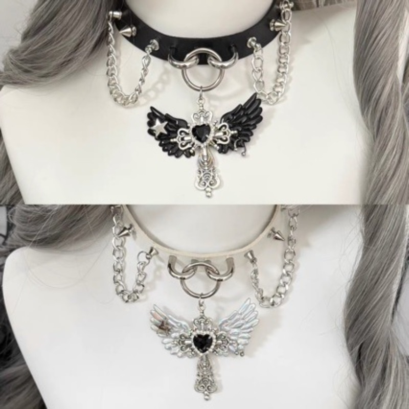 Collana a strati vintage Y2K c - Layered Pendant Necklace Aesthetic recensione e prezzo