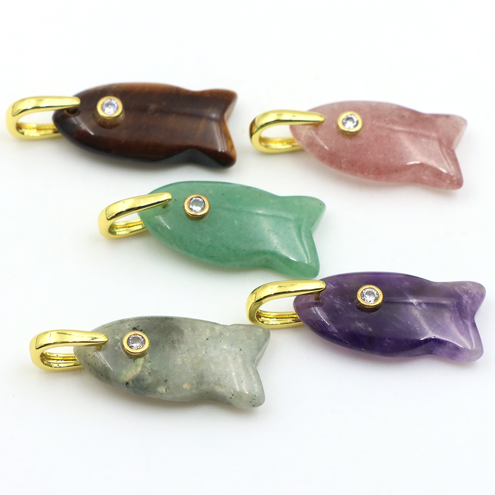 Ciondolo in pietra naturale a  - Crystal Pendant Necklace Natural Stone recensione e prezzo