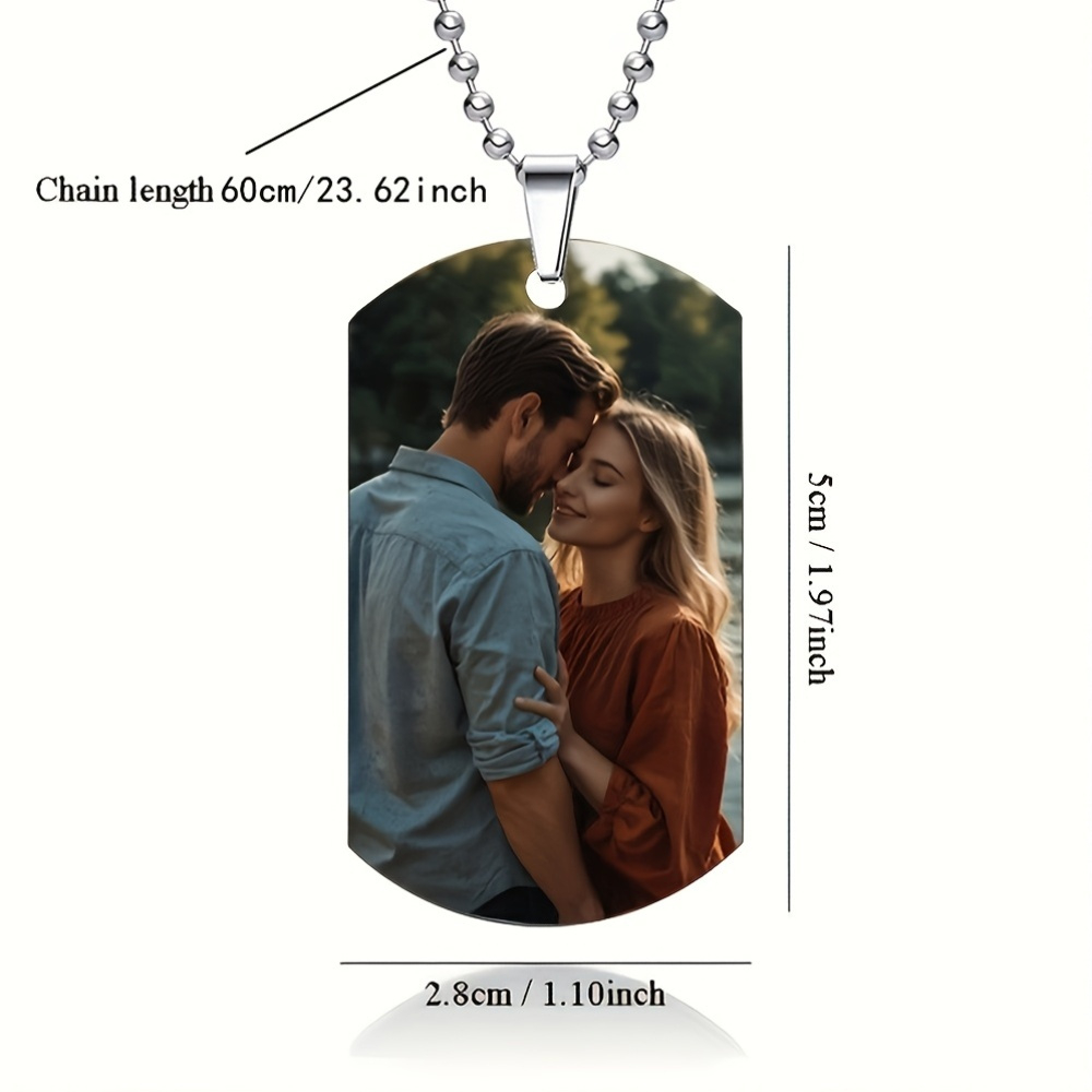 Collana con Ciondolo Personali - Custom Name Necklace Stainless Steel recensione e prezzo