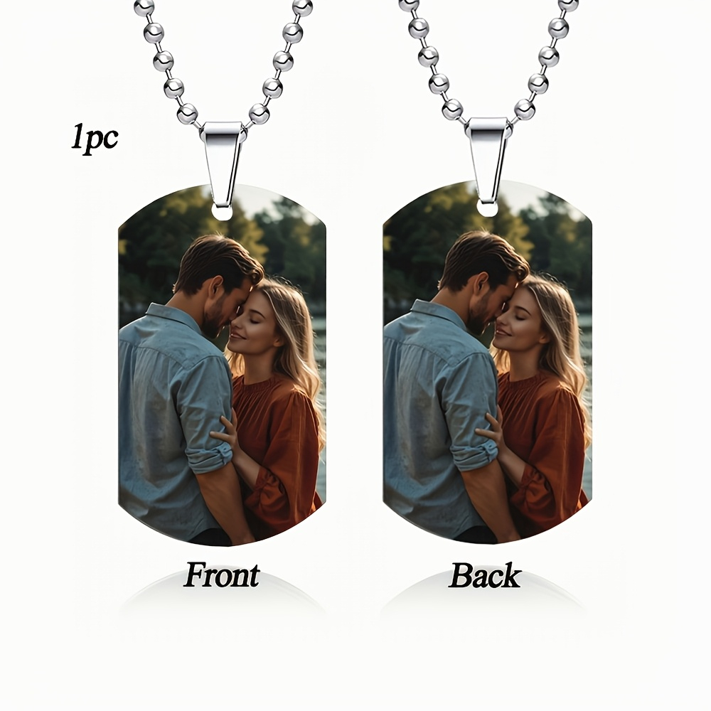 Collana con Ciondolo Personali - Custom Name Necklace Stainless Steel recensione e prezzo