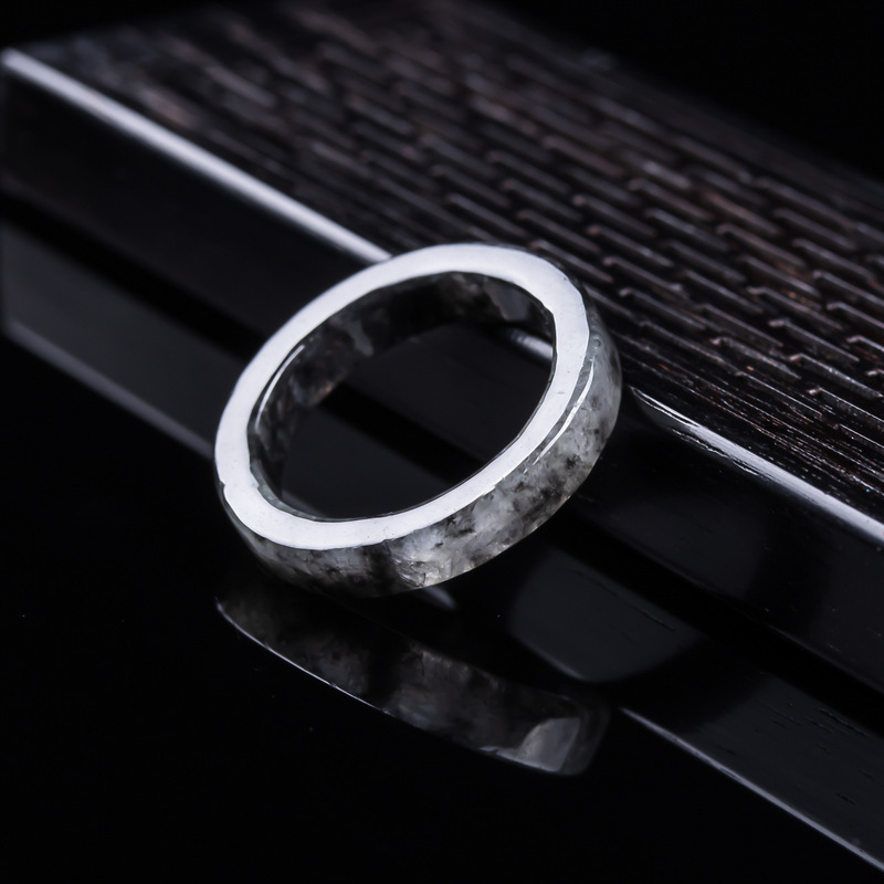 Anello in giadeite nera natura - Rings recensione e prezzo