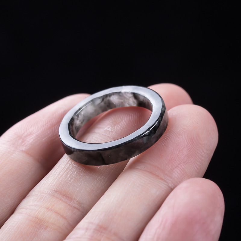 Anello in giadeite nera natura - Rings recensione e prezzo