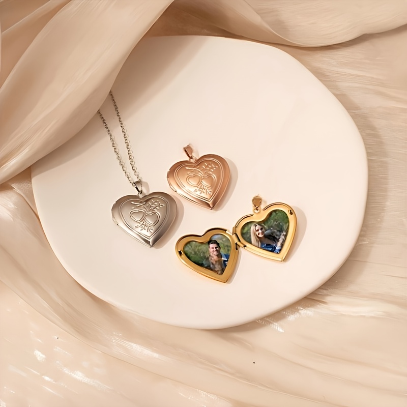 Collana Personalizzata con Fot - Heart Locket Necklace Photo recensione e prezzo