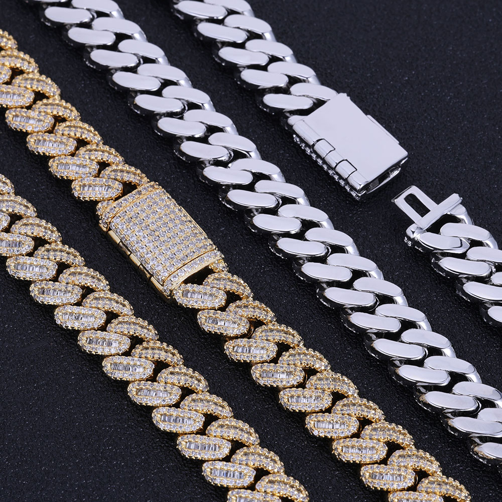 NUOYA Gioielli Hip Hop di Alta - Cuban Link Chain 12Mm recensione e prezzo