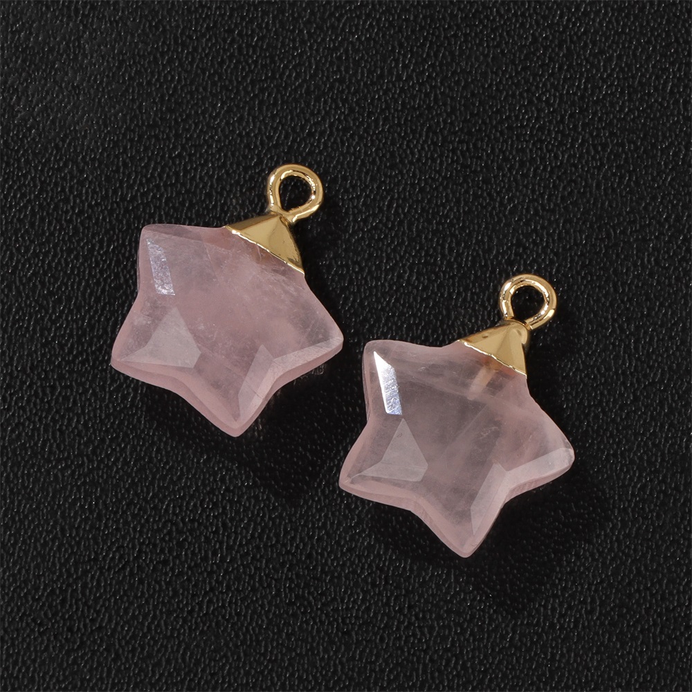 2 pezzi ciondolo in pietra a f - Crystal Pendant Necklace Natural Stone recensione e prezzo
