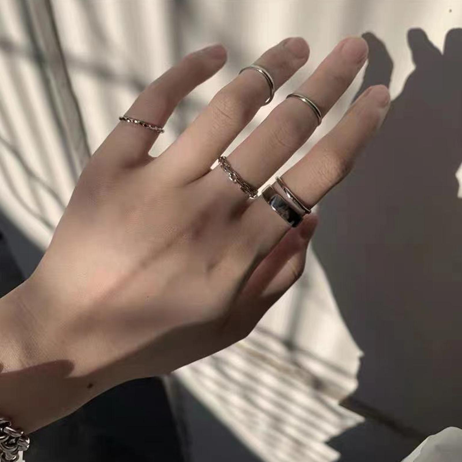 Set di Anelli Hip Hop da Donna - Vintage Punk Knuckle Rings Set recensione e prezzo